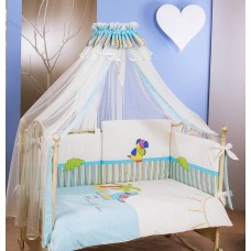 Постельный комплект Feretti Sestetto Long Tropical Island Premium Cream Blue